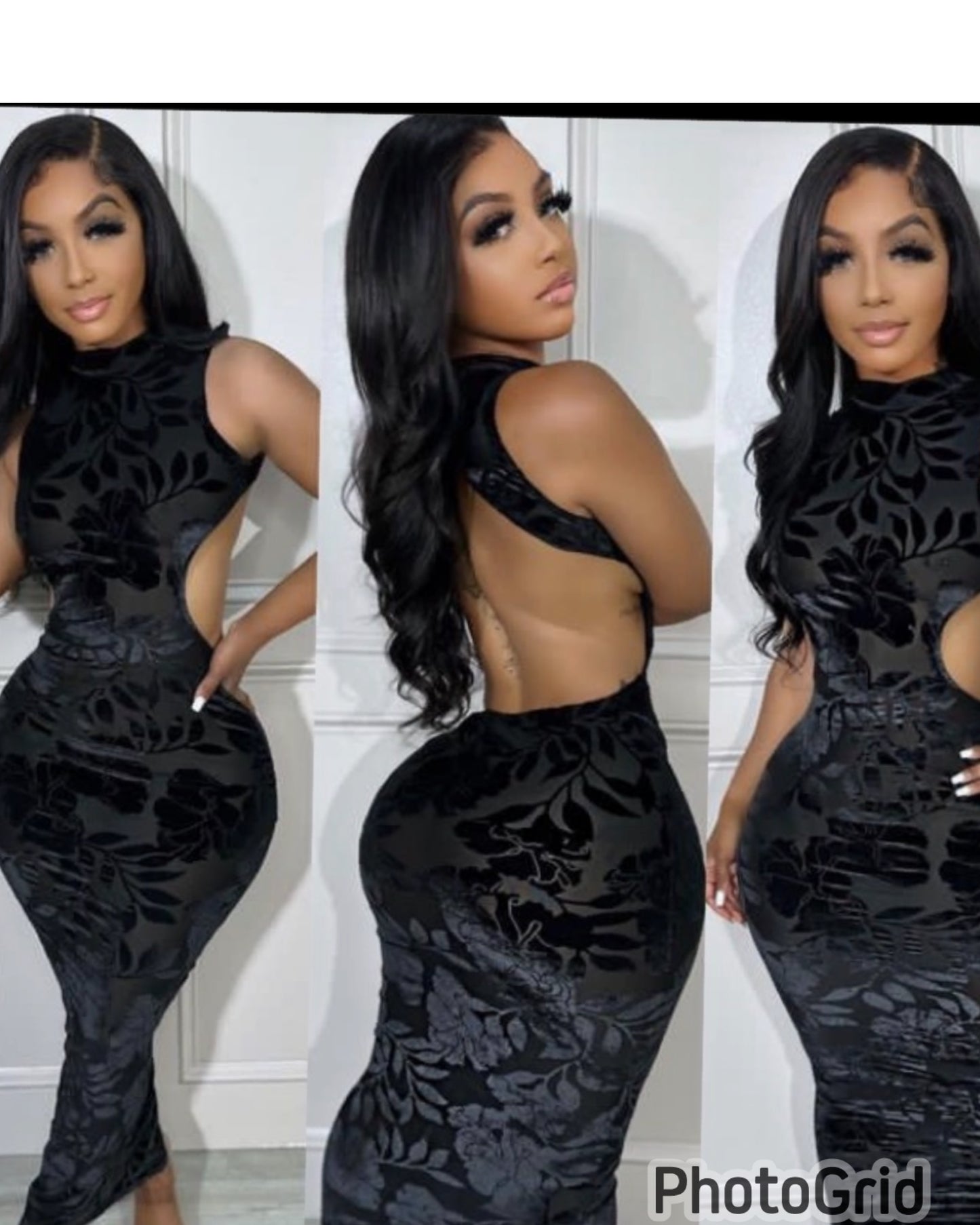 Black out Dress (Pre Order Status Only) Read Description