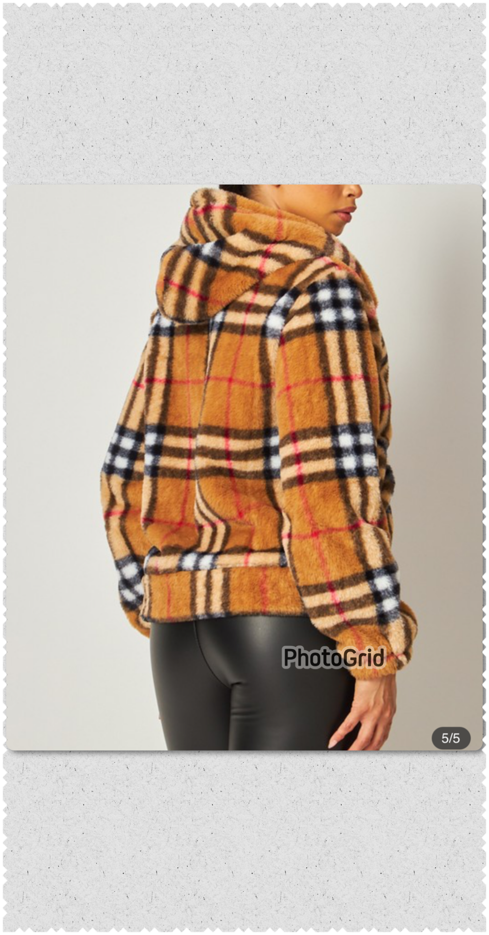 Berry Luxury Fleece Coat