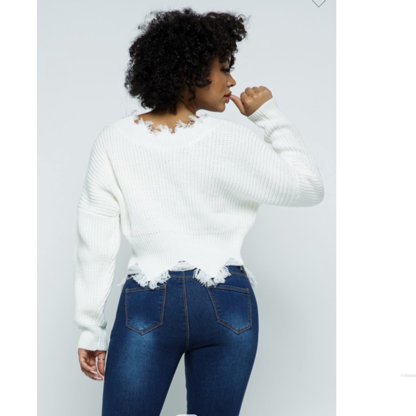 Poison Ivy sweater White (⚪️⚪️⚪️⚪️)