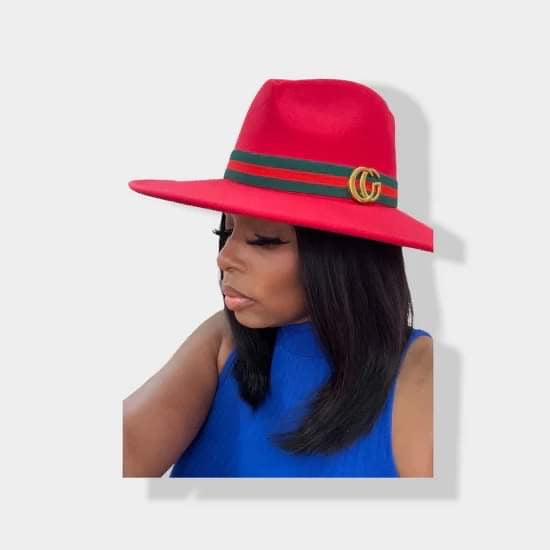 GG inspired Fadora hats.