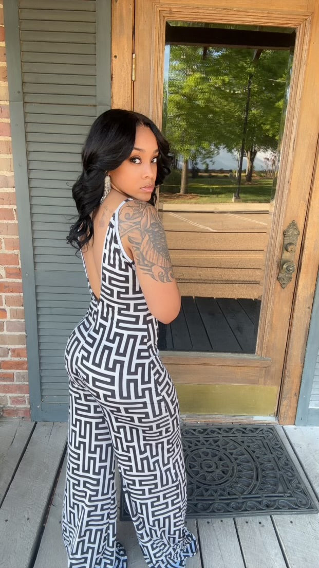 In a Maze Jumpsuit
