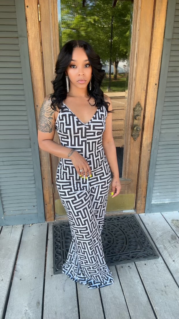 In a Maze Jumpsuit