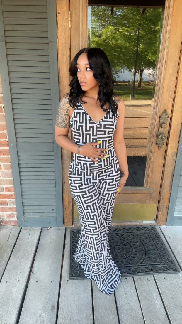 In a Maze Jumpsuit