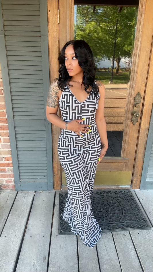 In a Maze Jumpsuit